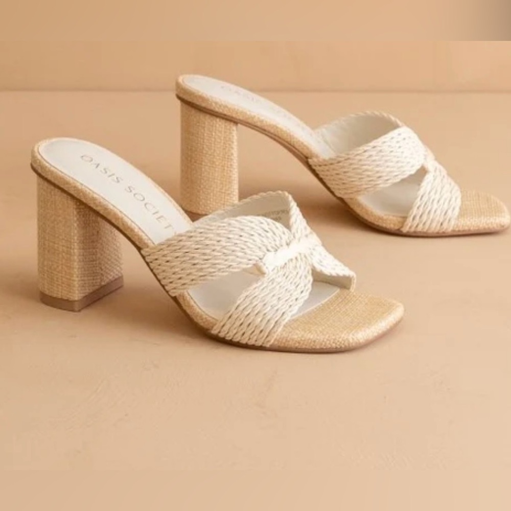 Woven Heels 6.5